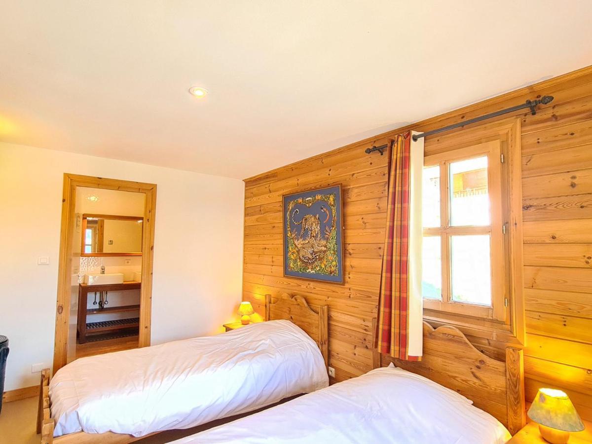 Chalet Spacieux A Flaine Avec Sauna, Cheminee Et Balcon - 6 Chambres, Proche Des Pistes - Fr-1-425-4 ภายนอก รูปภาพ