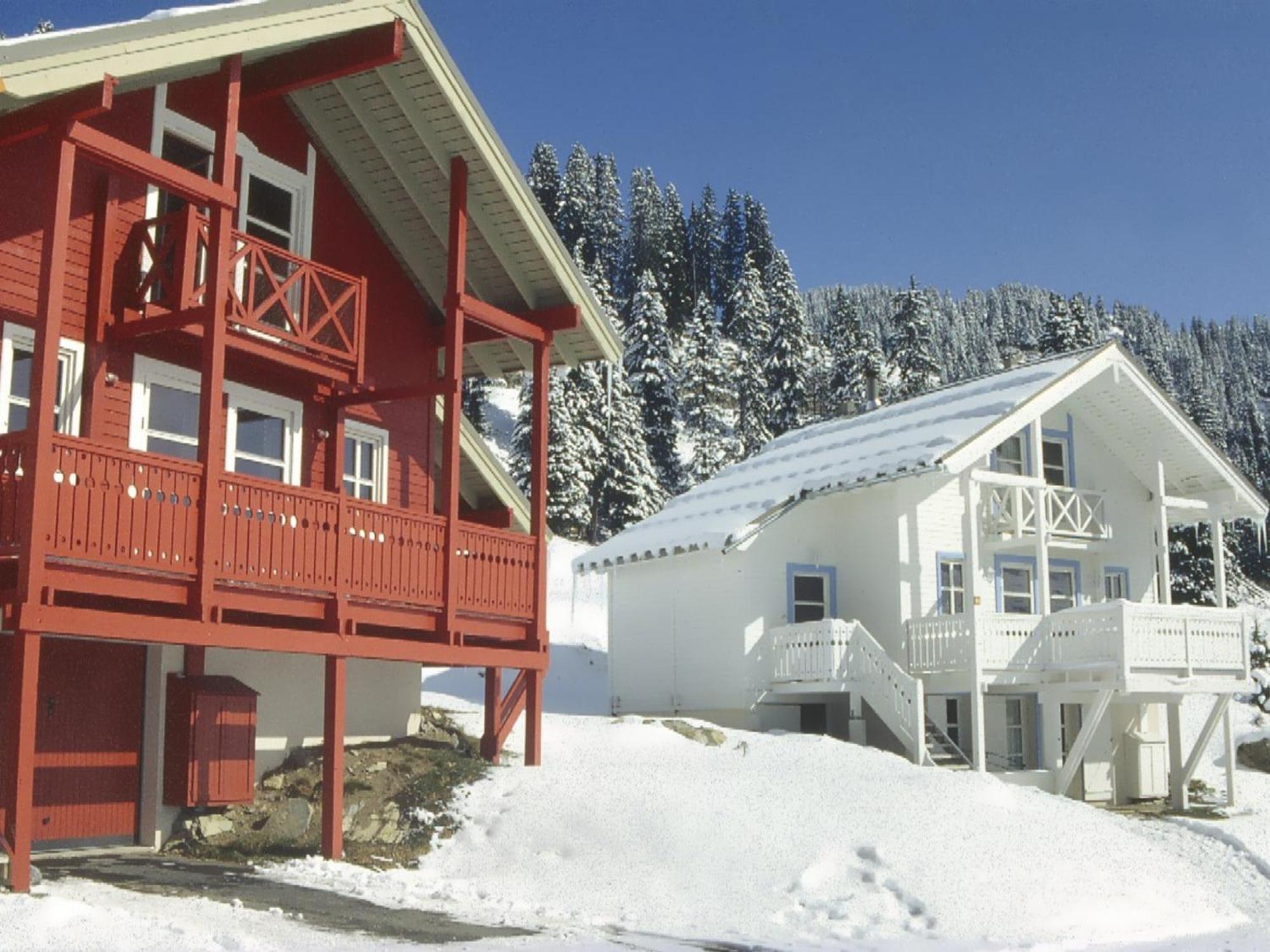 Chalet Spacieux A Flaine Avec Sauna, Cheminee Et Balcon - 6 Chambres, Proche Des Pistes - Fr-1-425-4 ภายนอก รูปภาพ